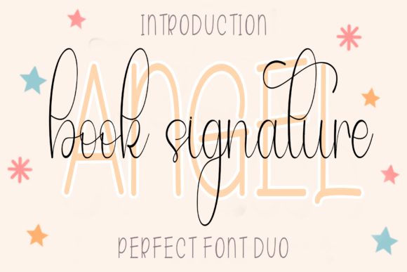 Angel Book Signature: A Font That Elevates Your Brand
