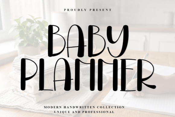 Baby Planner: A Font for Clarity and Elegance