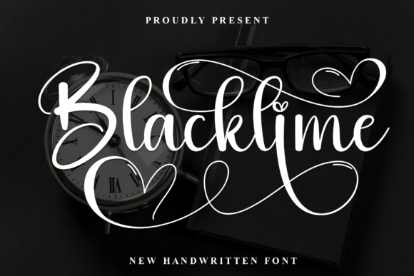 Blacktime: A Script Font for Editorial Elegance