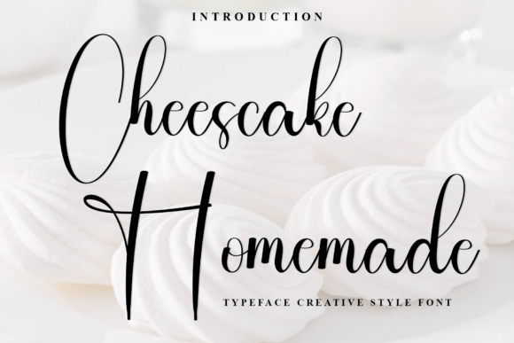Cheescake Homemade: A Font for Warmth and Connection