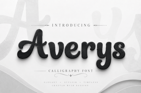 Discovering Averys: A Font That Elevates Brand Design