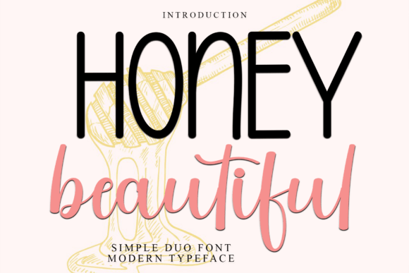 Honey Beautiful: A Font That Adds Magic to Every Craft Project