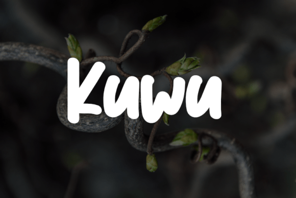Kuwu: A Font for Thoughtful Design