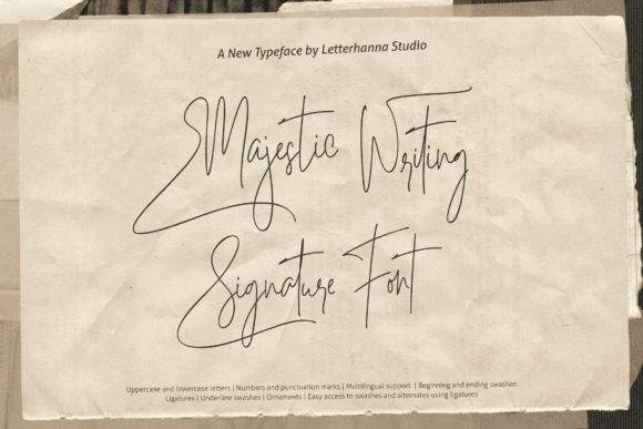 Majestic Writing: A Font That Speaks in Feelings