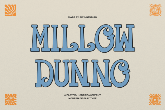 Millow Dunno: The Font That Brings Coastal Cool to Your Campaigns
