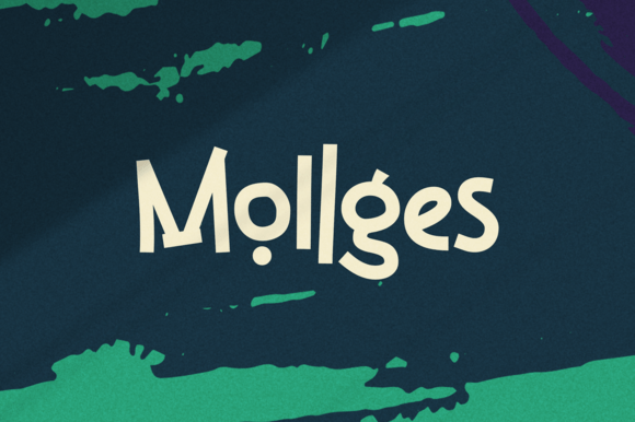 Mollges: A Script Font with Modern Flair