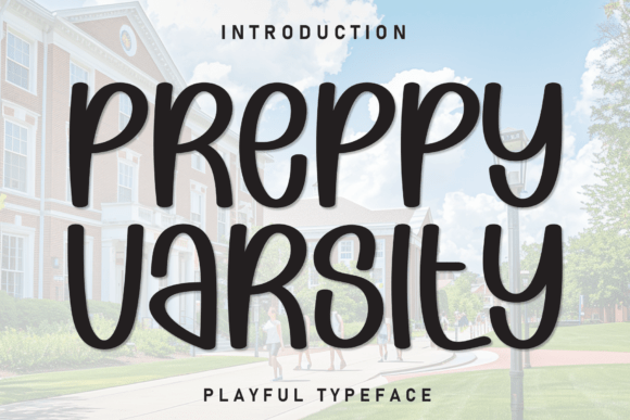 Preppy Varsity: A Font That Elevates Your Brand