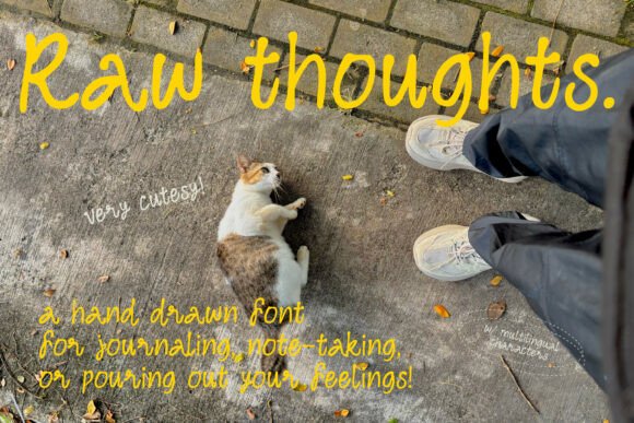 Raw Thoughts: A Font with Soul for Branding
