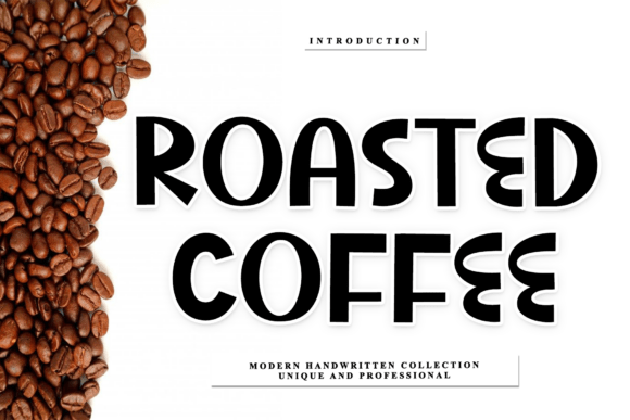 Roasted Coffee: A Script Font for Campaign Creativity