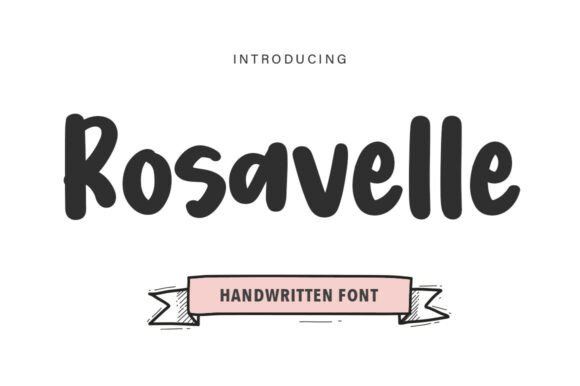Rosavelle: A Chunky Script for Warm Branding