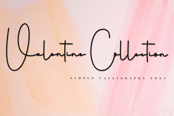 Valentine Collection: A Script Font for Seasonal Branding
