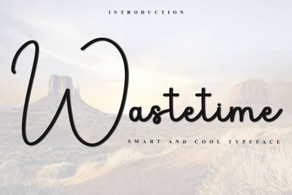 Wastetime: A Font with Soul and Style