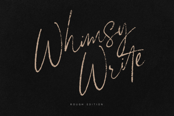 Whimsy Write: The Script Font That Elevates Your Digital Brand