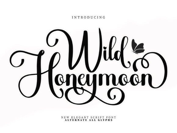 Wild Honeymoon: A Script Font for Campaigns That Captivate